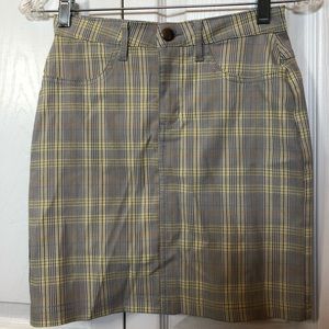 Plaid Skirt